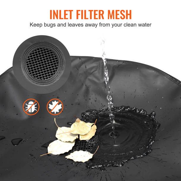 Oatey Mystic Weather Resistant Plastic Rainwater Diverter and Hose with